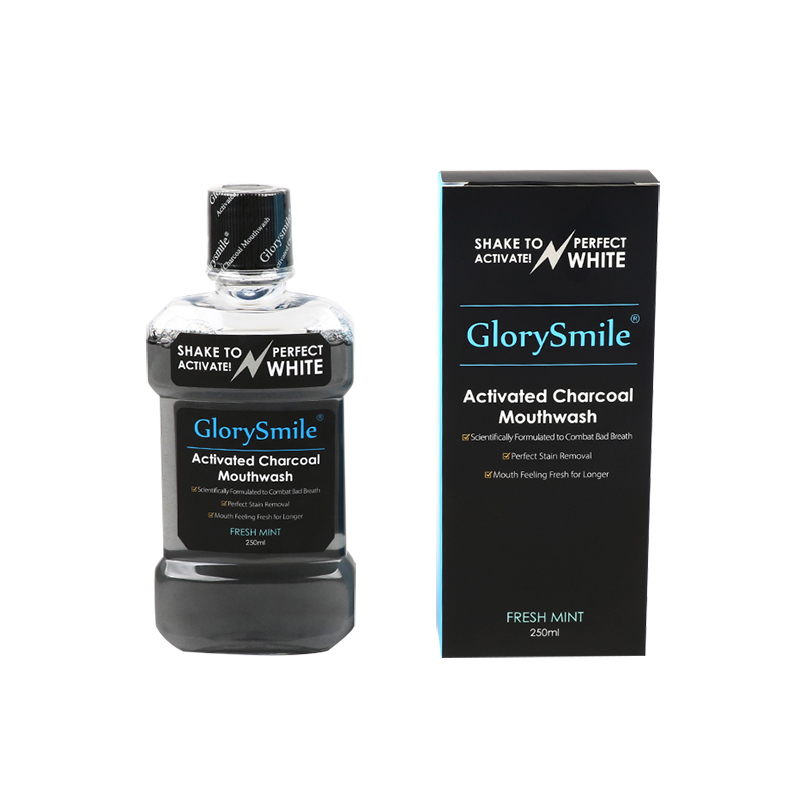 Glorysmile Organic Activated Charcoal Mouthwash