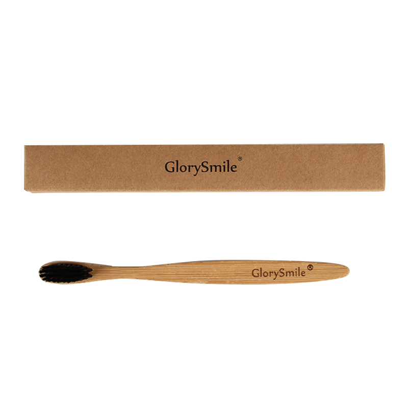 GlorySmile activated charcoal toothbrush customized-1