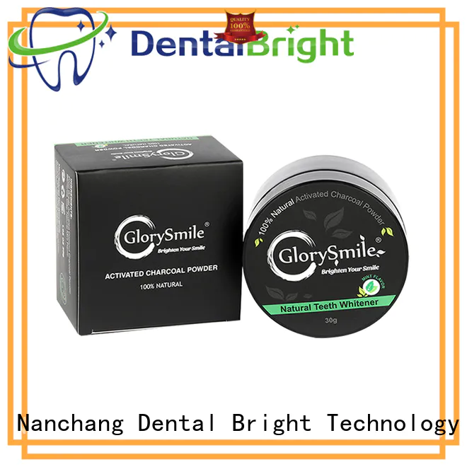 GlorySmile activated charcoal powder reputable manufacturer for whitening teeth
