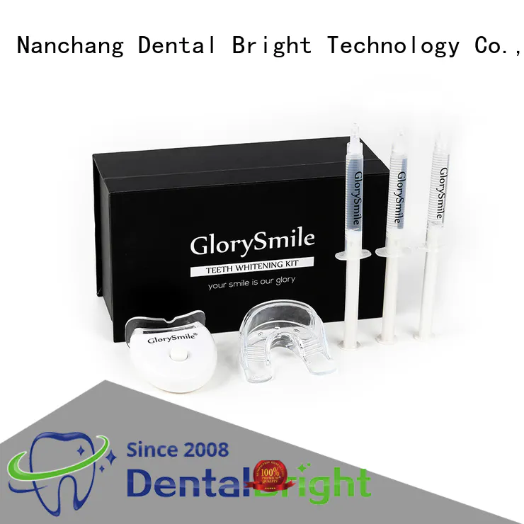 GlorySmile rechargeable dental bleaching kit for whitening teeth