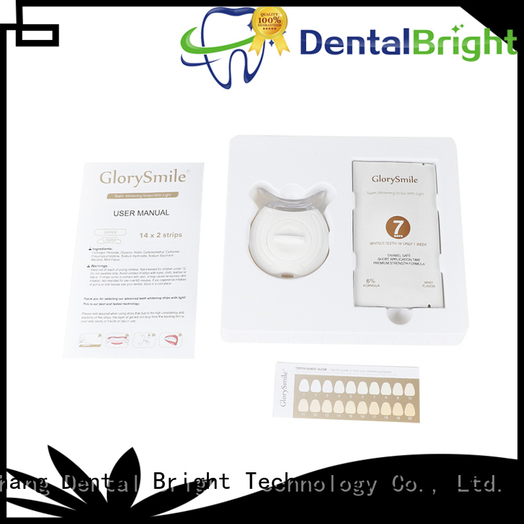 GlorySmile home teeth whitening strips for teeth