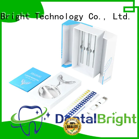 GlorySmile rechargeable best teeth whitening kit inquire now for home usage
