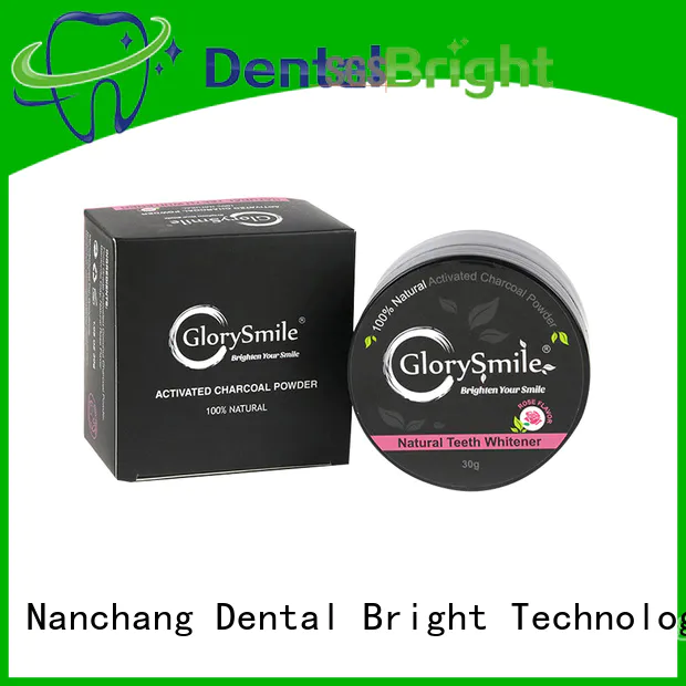 GlorySmile charcoal teeth whitening powder from China for teeth