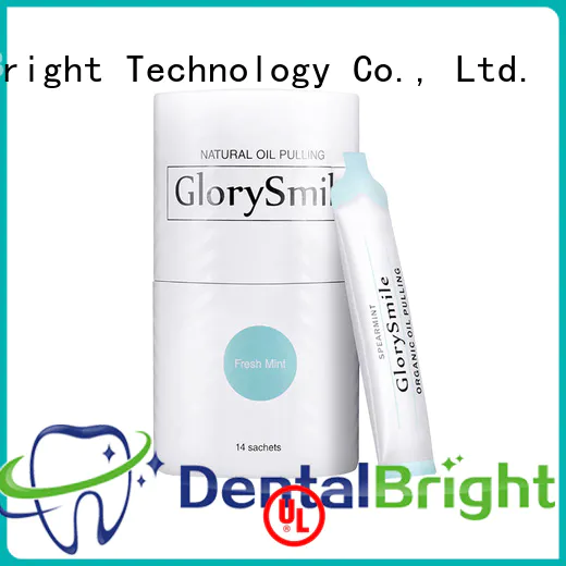 GlorySmile natural mouthwash inquire now for whitening teeth