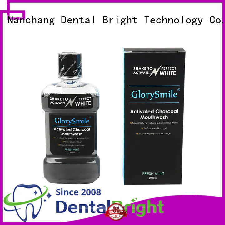 GlorySmile organic natural mouthwash supplier for dental bright