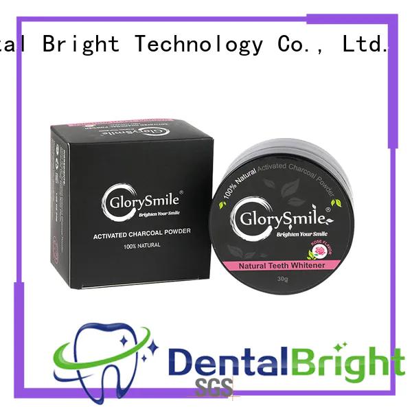 GlorySmile instant activated charcoal powder reputable manufacturer for whitening teeth