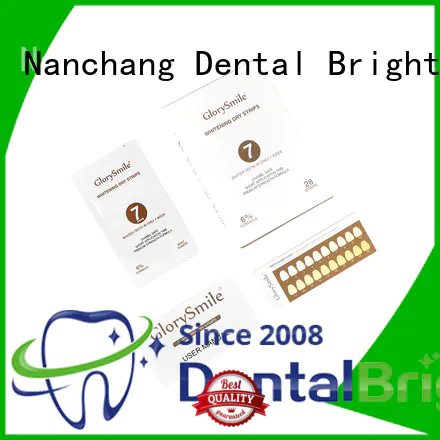 GlorySmile professional best teeth whitening strips free quote for home usage