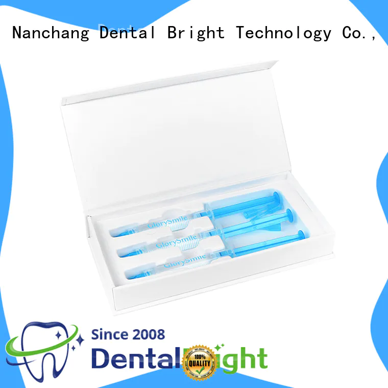 Easy teeth whitening syringe gel from China for home usage