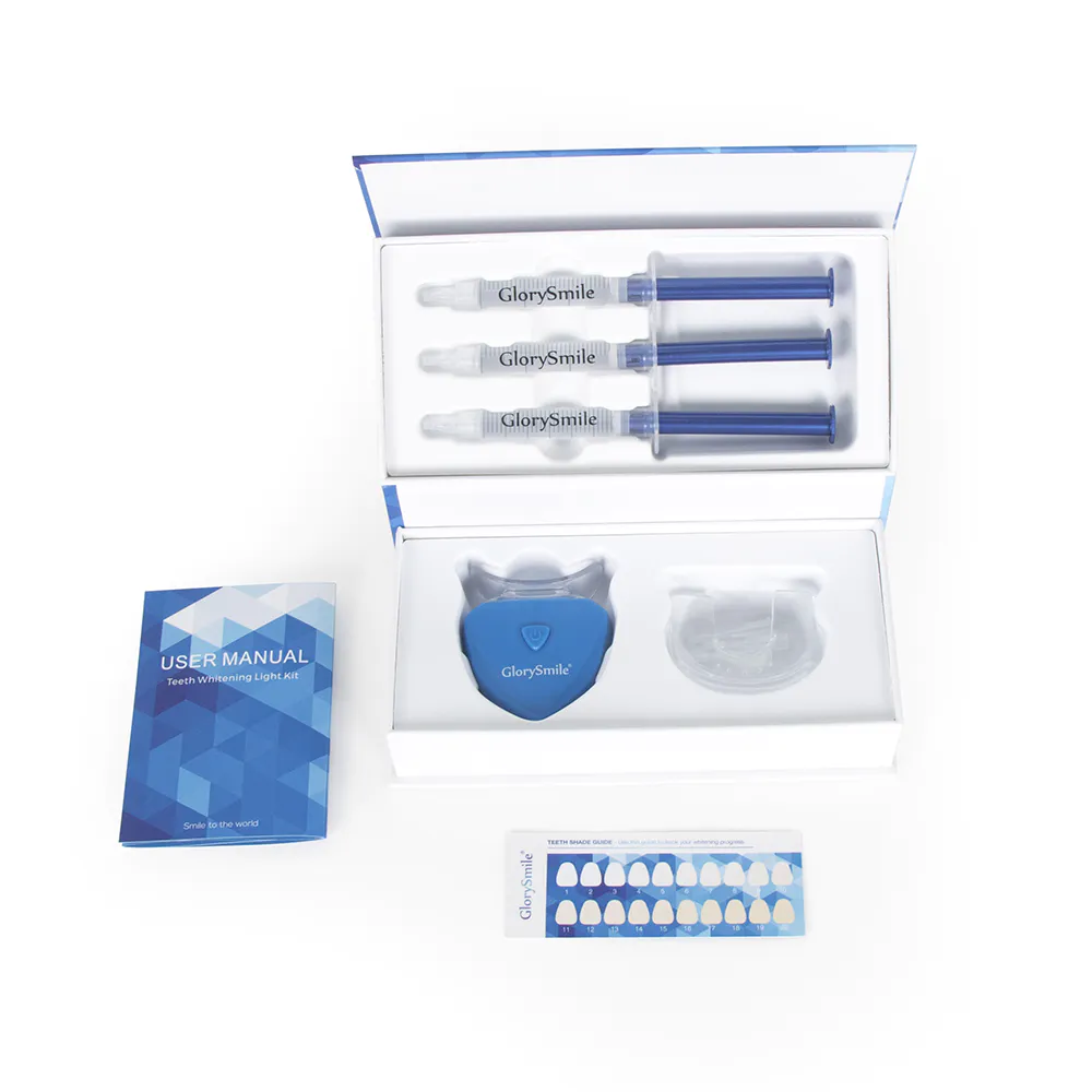 Glorysmile Bulk Wholesale Professional PAP/CP/HP Cold Blue Tooth Bleaching Kit Private Label