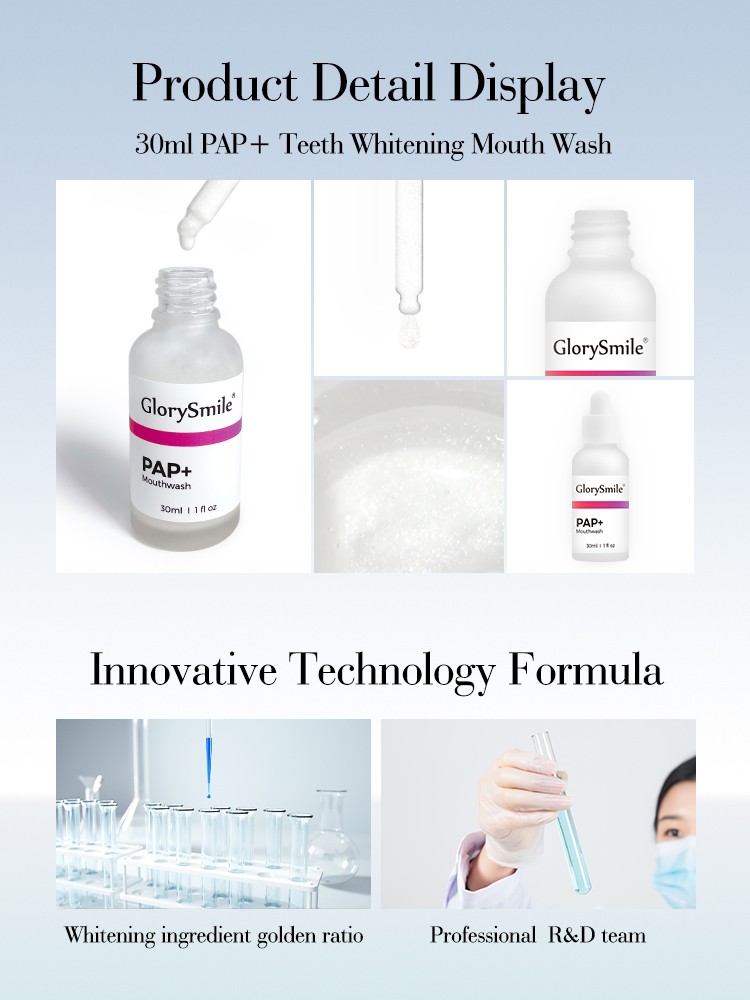 GlorySmile Custom high quality pap teeth whitening gel manufacturers-5