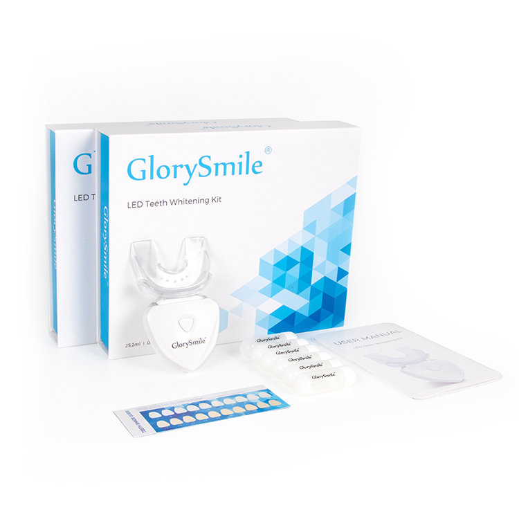 Whoesale Home Use Private Logo Wireless LED PAP + Formual Teeth whitening Pod Kit