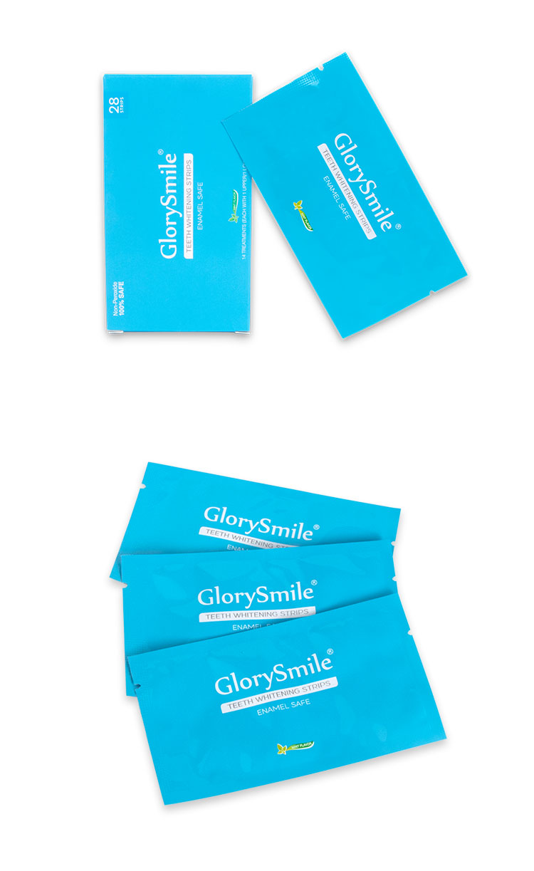 GlorySmile OEM safe teeth whitening strips Supply for home usage-1