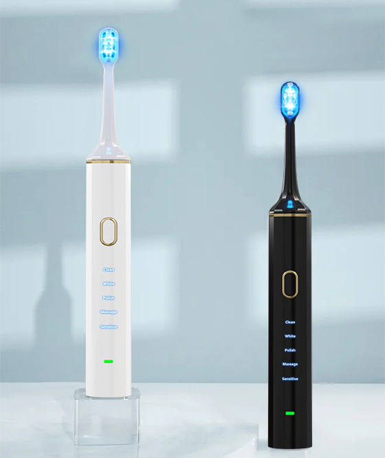 GlorySmile LED Elektrische Zahnbürste für empfindliches Zahnfleisch
