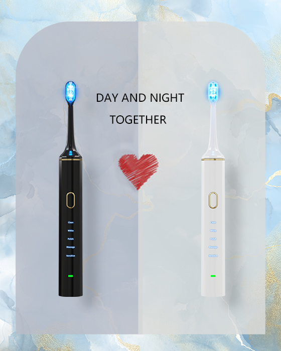Blu-ray Electric Toothbrush Use