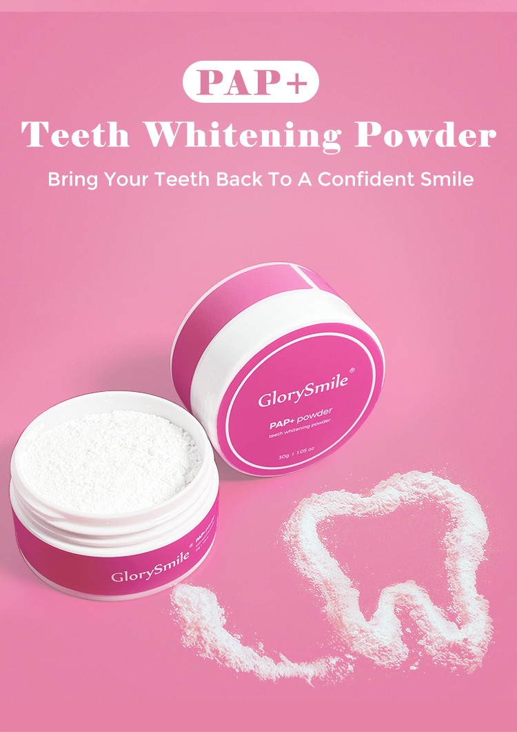GlorySmile polished teeth whitening powder factory for dental bright-1