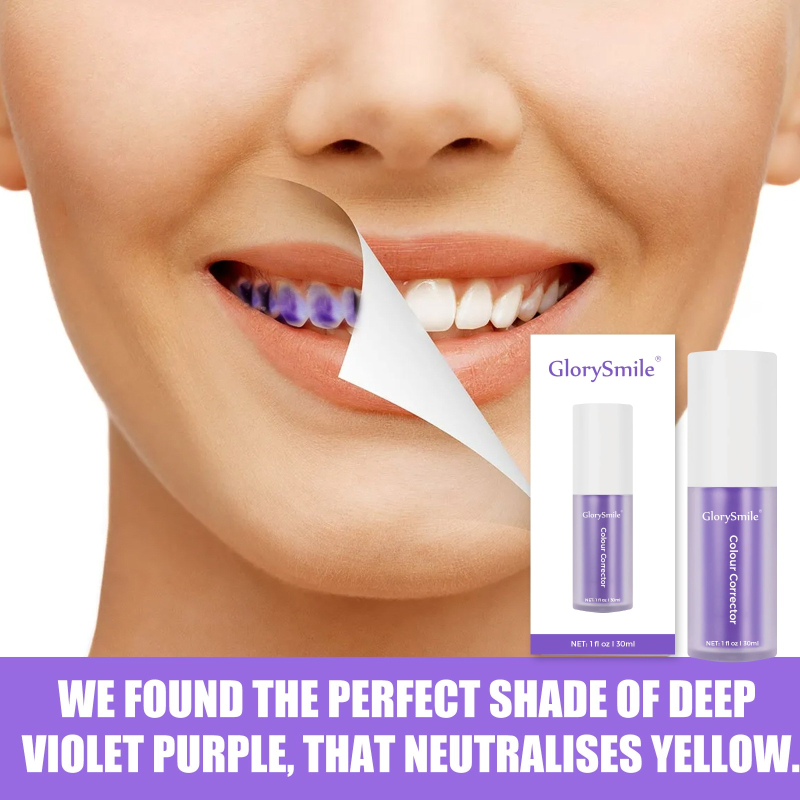 GlorySmile teeth whitening mousse company for home usage-7