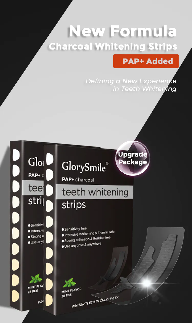 GlorySmile dental white strips company for whitening teeth