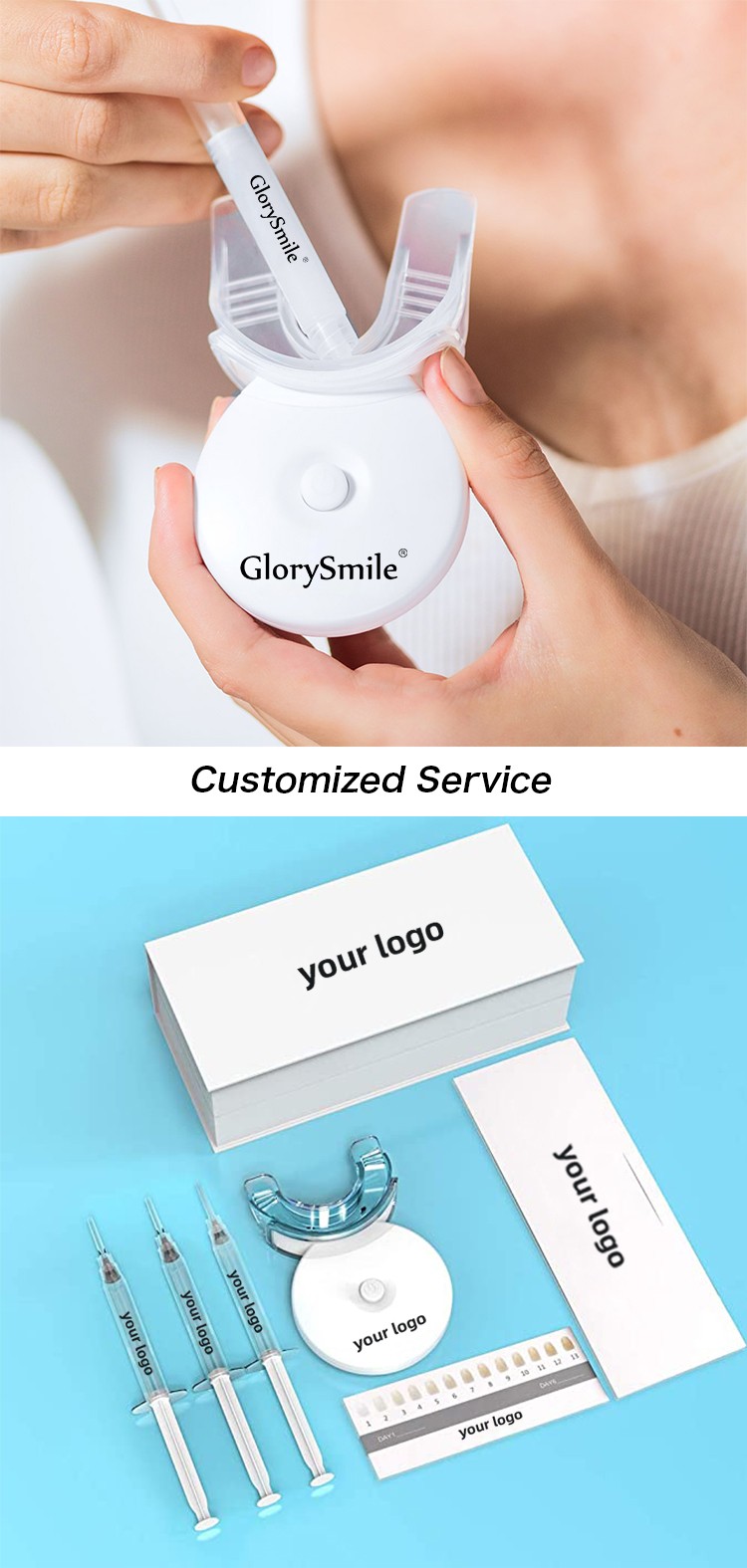 GlorySmile Bulk buy OEM fastest at home teeth whitening kit company for whitening teeth-5