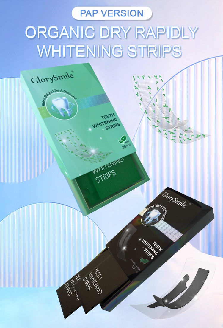 GlorySmile smile whitening strips factory for home usage-1