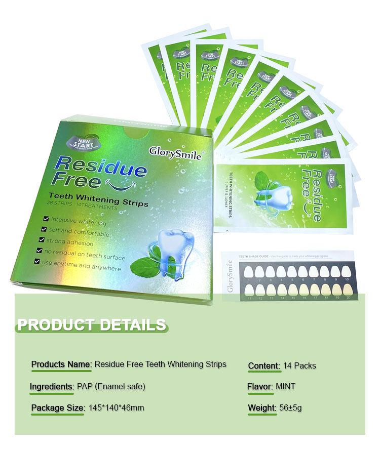 GlorySmile most effective whitening strips free quote for teeth-4