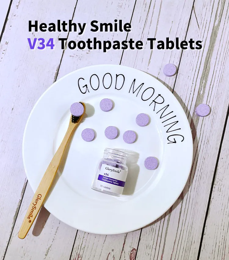 GlorySmile toothpaste tablet from China for teeth