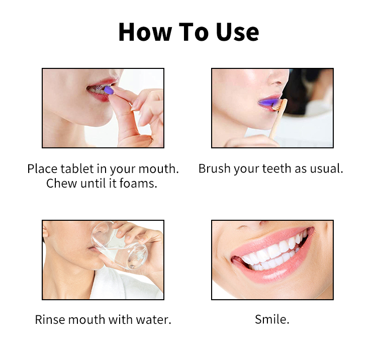 GlorySmile Bulk buy ODM whitening toothpaste tablets reputable manufacturer for home usage-6