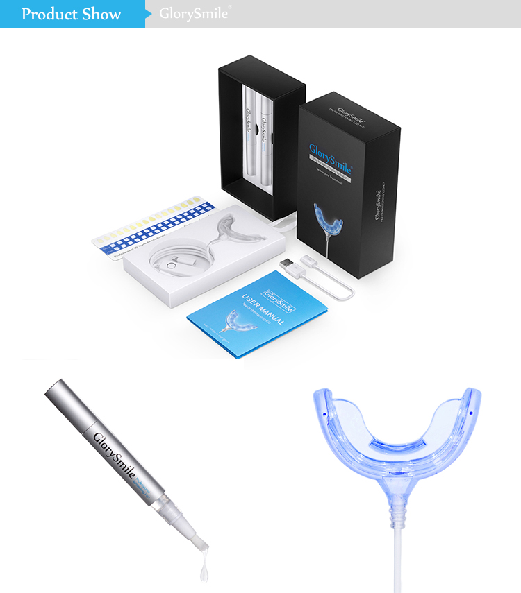 rechargeable home led teeth whitening kit for business-1