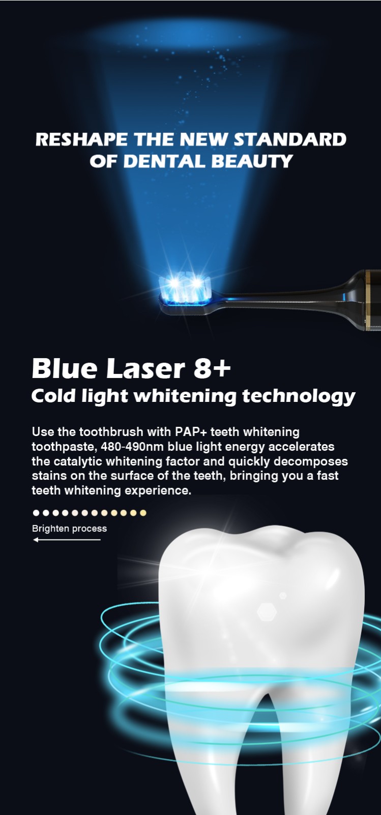 GlorySmile best budget electric toothbrush manufacturers for whitening teeth-2