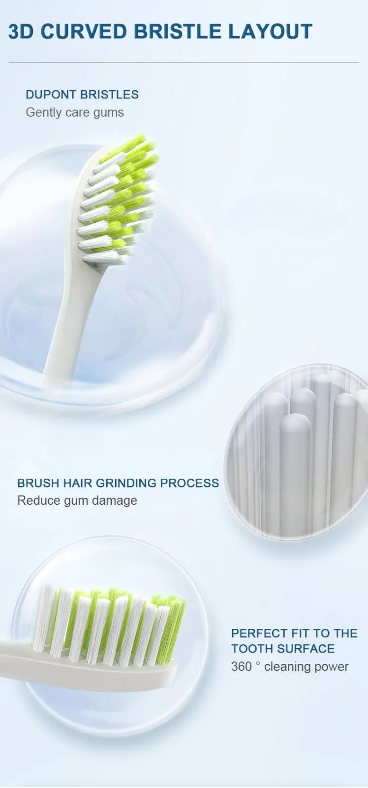 Custom OEM toothbrush price company for whitening teeth