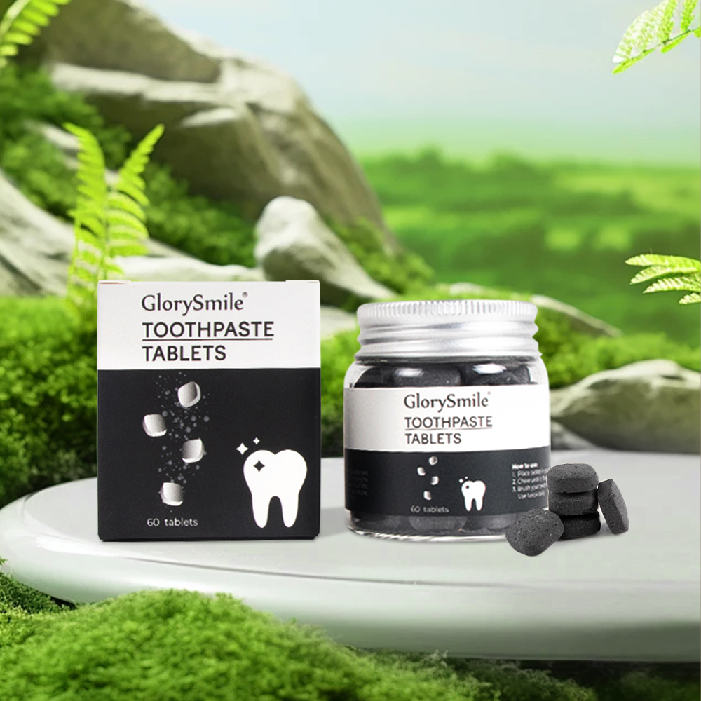Teeth whitening Activated charcoal toothpaste tablets Oral Care toothpaste tablets organic